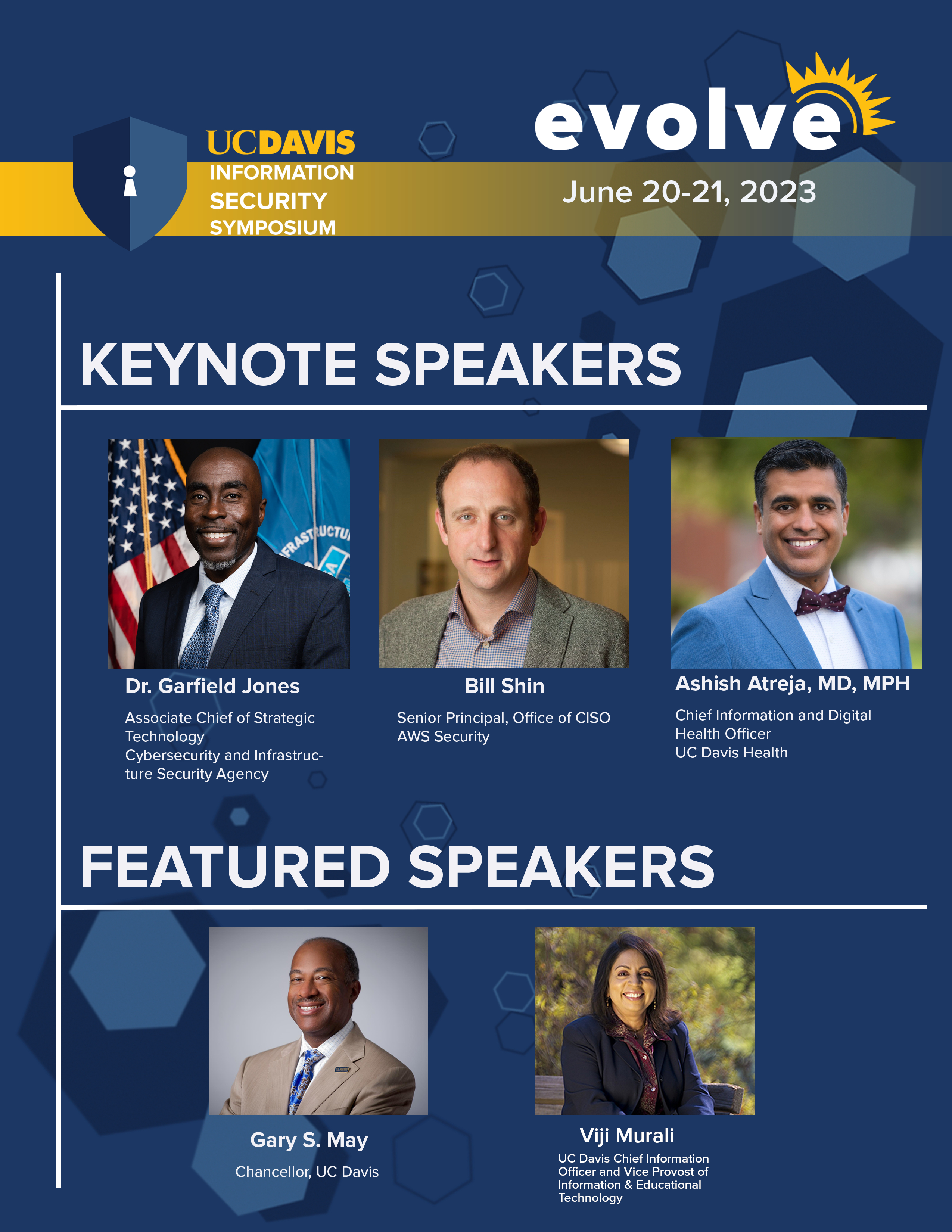Information Security Symposium 2023 Keynote Speakers